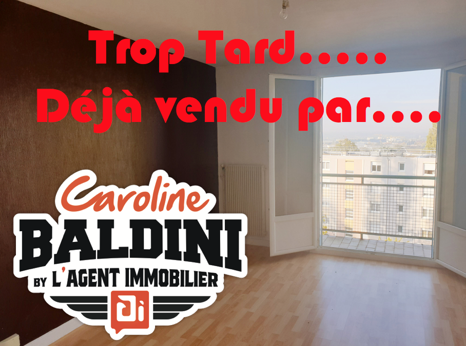 Vendu –  appartement –  3 pièces –   53m² – Genay