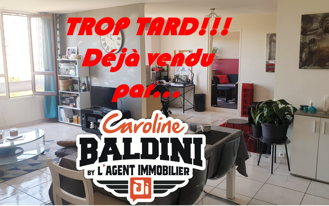 Vendu –  appartement –  4 pièces –   104.69m² – Rillieux-la-Pape