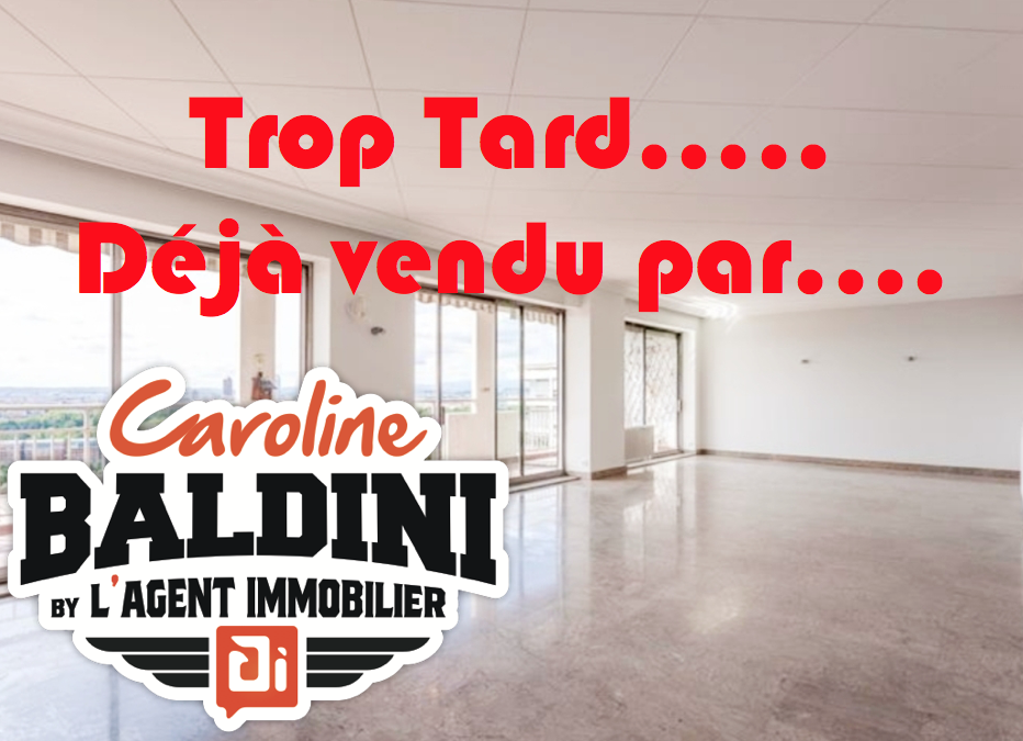 Vendu –  appartement –  5 pièces –   145m² – Caluire-et-Cuire